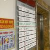 Bảng chỉ dẫn tòa nhà, bảng sơ đồ nhà, biển chỉ dẫn văn phòng, biển sơ đồ tầng