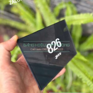Bảng số phòng mica, biển phòng số nổi, bảng phòng khách sạn, biển số in nổi
