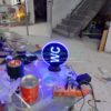 Bảng đèn vệ sinh hai mặt, Bảng wc đèn led, Biển toilet gắn tường, biển restroom có đèn