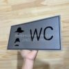 Bảng nhà vệ sinh, bảng toilets, bảng phòng tắm, bảng restroom
