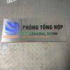 Bảng inox in uv, biển kim loại in uv, Bảng in trên inox vàng, biển inox bạc in logo