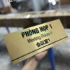 Bảng phòng họp, biển tên phòng kim loại, bảng tên phòng giám đốc, biển tên phòng ban