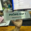 Bảng phòng họp, biển tên phòng kim loại, bảng tên phòng giám đốc, biển tên phòng ban