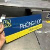Bảng mica trắng in uv, biển tên phòng mica, bảng mica sành in màu, biển phòng mica sữa