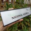 Bảng nhôm gắn cửa, biển tên gắn cửa, bảng kim loại in nhiệt, biển khung mica dán