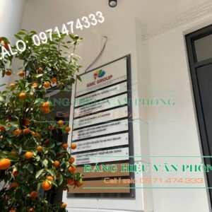 Biển chỉ dẫn văn phòng, Sơ đồ công ty cho thuê, bảng tên các công ty, biển các công trong nhà