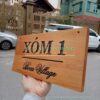 Bảng gỗ khắc chìm, biển phòng homestay, Biển phòng khắc trên gỗ, bảng khắc trên gỗ